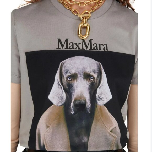 Max Mara T-Shirt Dogstar - Picture 1 of 5